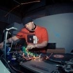 DJ Renz wearning Akepele Apparel DJ Tshirts music lifestyle clothing