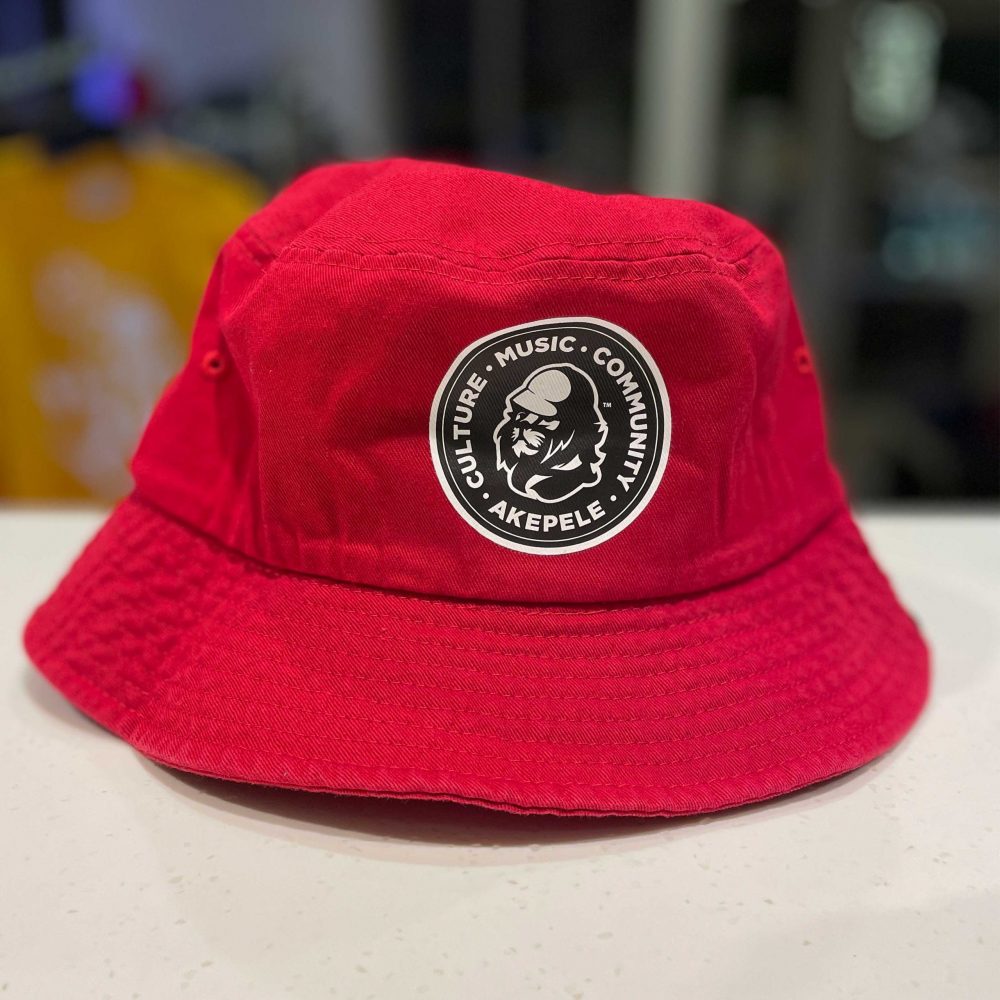 Akepele Bucket Hat - red