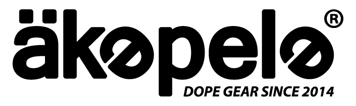 Akepele Apparel Primary logo with phonetic spelling.