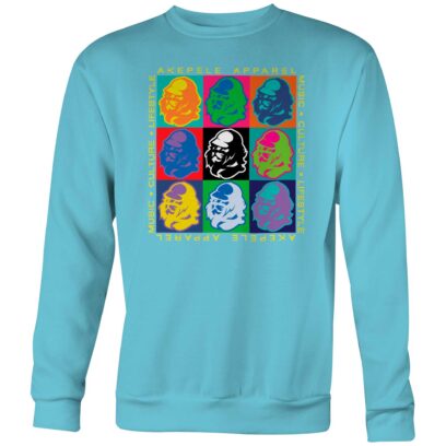 Akepele Warhola Sweatshirt. Inspired by Andy Warhol