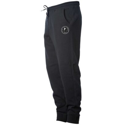 Akepele Apparel - On A Mission Joggers Black_Side profile