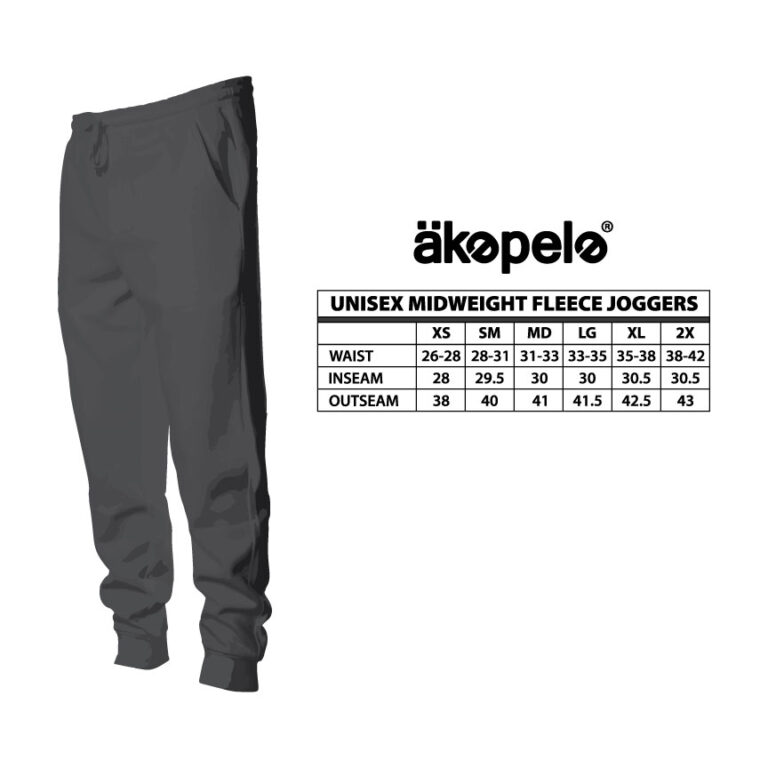 Akepele Jogger Fit Guide