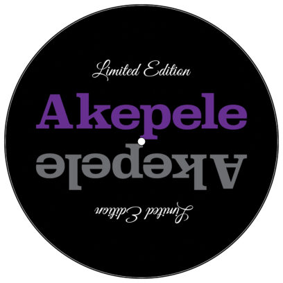 Akepele Apparel DJ Slipmats - Akepele 1200 Limited Edition graphic.